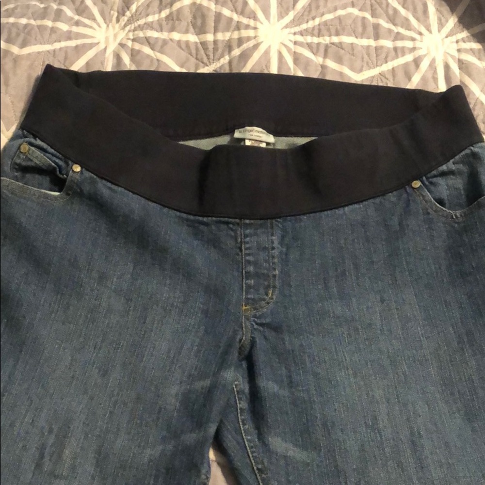 Maternity Capri Jeans 👶